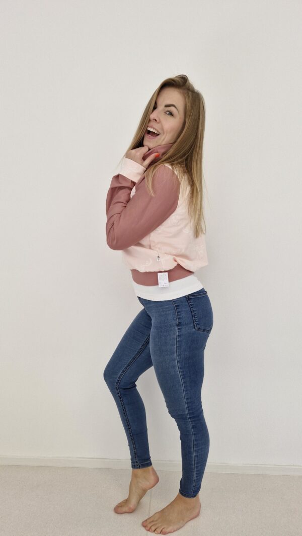 Dámská croptop mikina Jeleni - Image 2