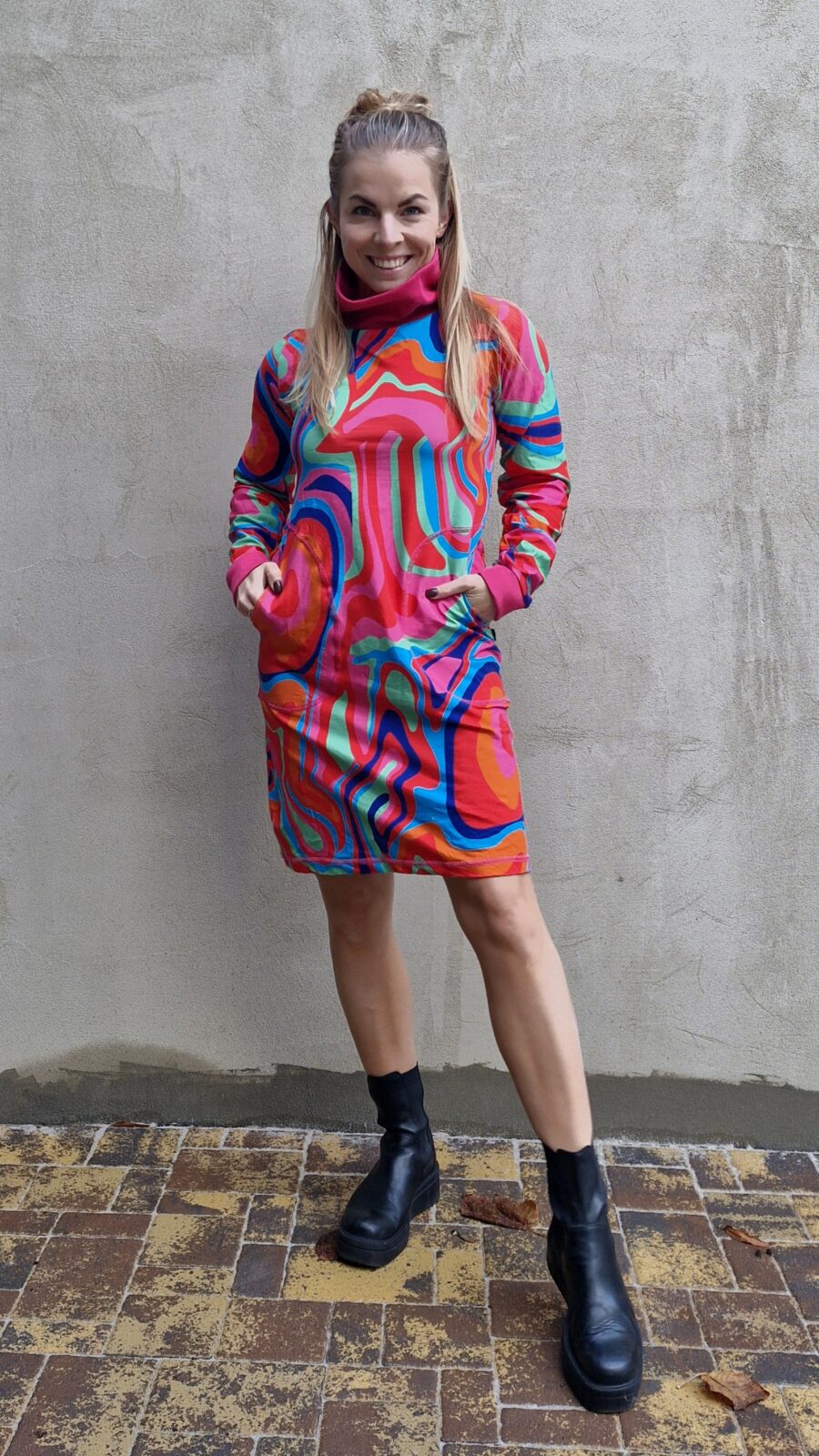 Dámské mikinové šaty Bláznivky - Obrázek 3