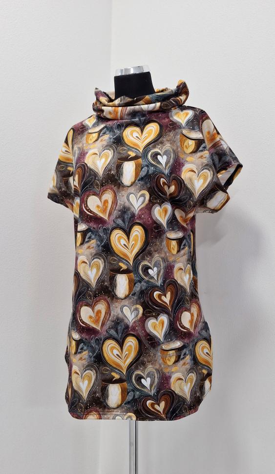 Dámská tunika Latte láska - Obrázek 3