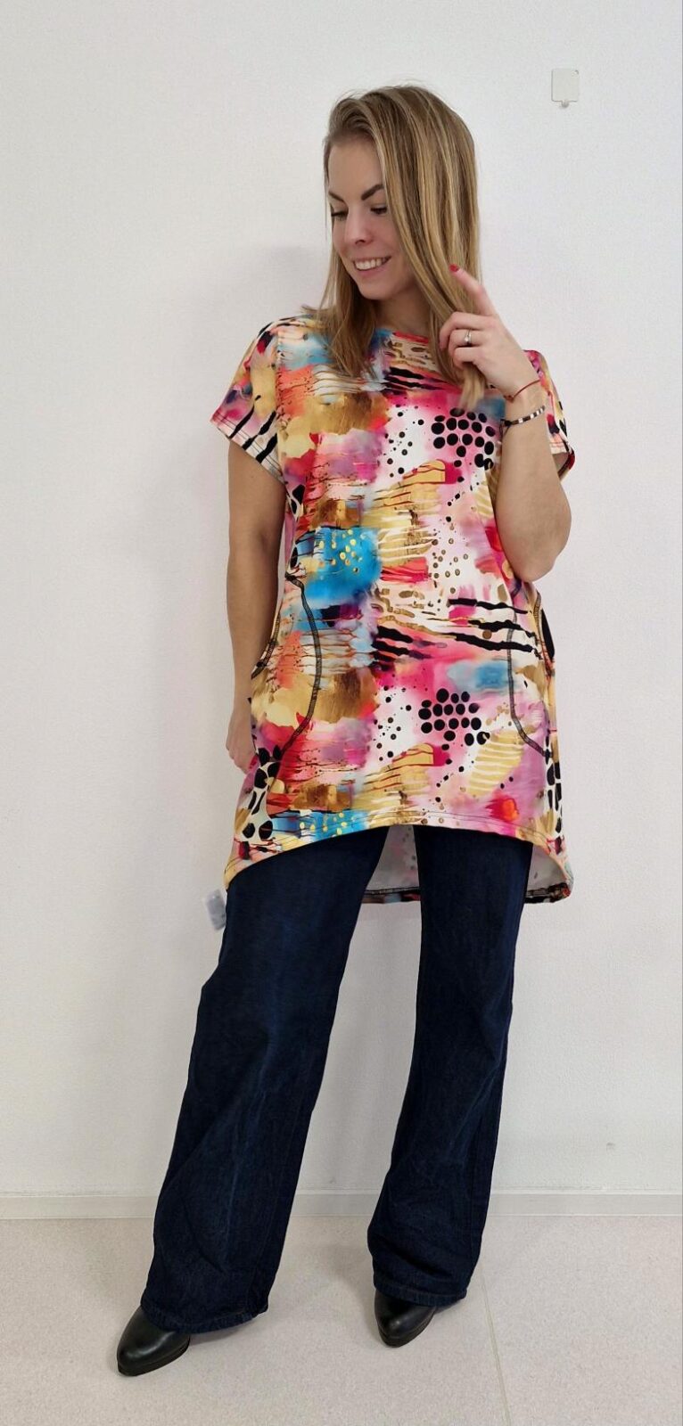 Dámská tunika Barevná rebelka - Obrázek 3