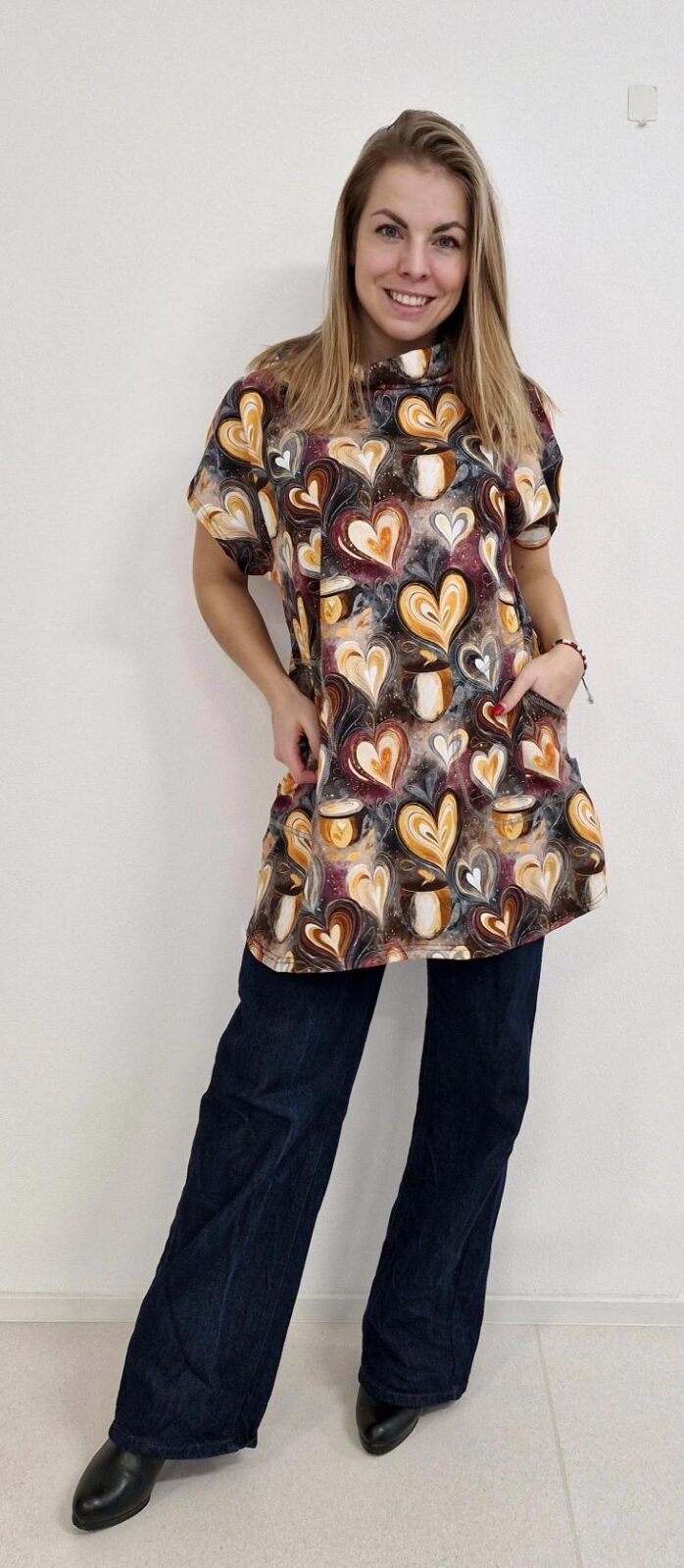 Dámská tunika Latte láska - Obrázek 2