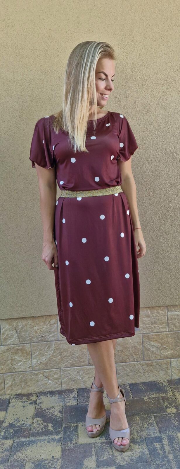 Dámské áčkové Puntíky alá Pretty Women - Obrázek 2